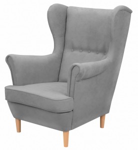 Křeslo Denver Světle šedé