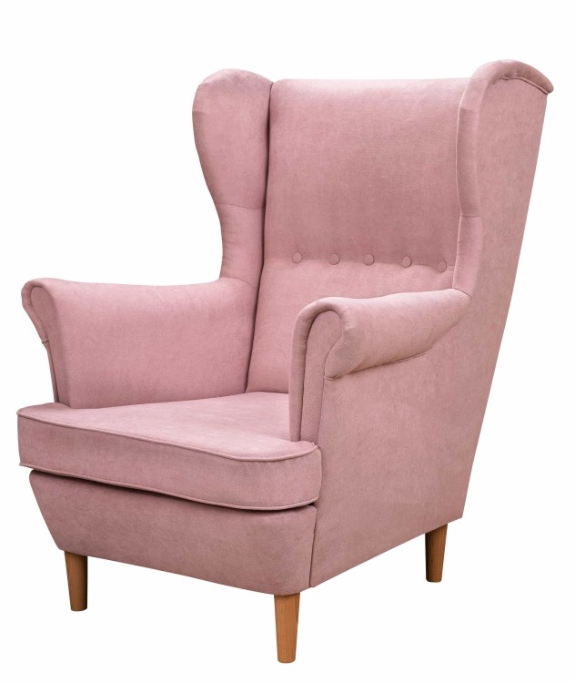 Denver křeslo růžové