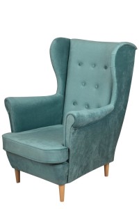 Křeslo Ushake Floki modrý