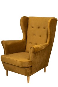 Křeslo Ushak Floki Zlato