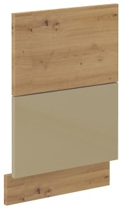 Čelo myčky s vnějším panelem ARTISAN 45 cm Cappucino/Oak
