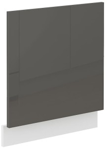 Přední panel pro myčku nádobí LARA 60 cm Grafitová/bílá