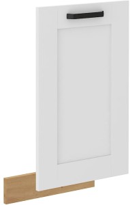 Přední část myčky s integrovaným panelem LUNA 45 cm bílá/dub Artisan