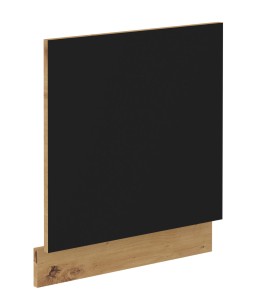 Čelo myčky s vnějším panelem MODENA 60 cm Artisan Dub/černá