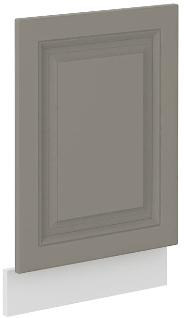 Čelo myčky s vnějším panelem STILO 45 cm Hlína šedý/Bílý