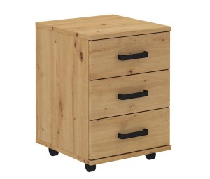 Zásuvková skříňka se zásuvkami na kolečkách Malta 201 Dub Artisan