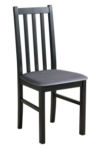 Čalouněná židle BOS 10 černá/šedá