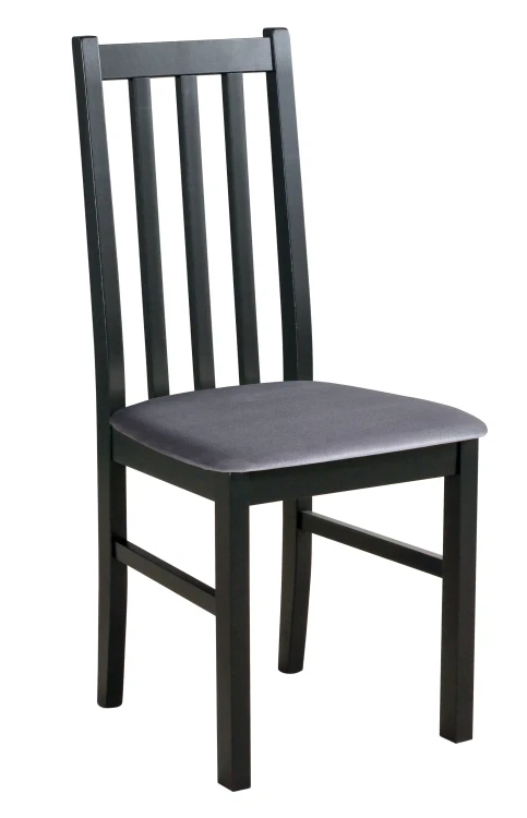 Čalouněná židle BOS 10 černá/šedá