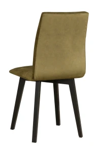 Čalouněná židle LUNA 2 černá/zelená