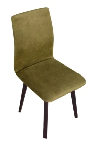 Čalouněná židle LUNA 2 černá/zelená