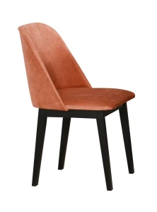 Čalouněná židle MON 1 černá/měděná