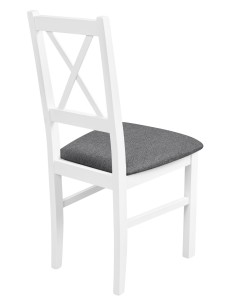 Dřevěná židle NIL 10 Bílá/grafitová