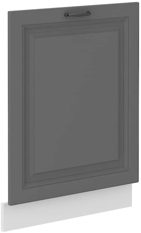 Přední část myčky s integrovaným panelem STILO 60 cm šedá/bílá