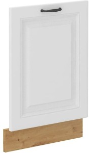 Přední část myčky s integrovaným panelem STILO 60 cm bílá/dub Artisan