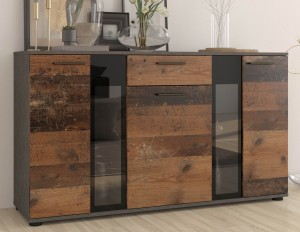 Komoda Salsa OLDMAT20 3D 1S Old Style/Matera s LED