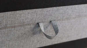 Jednolůžková postel s boxem Hirek 80x180 Černá/Šedá