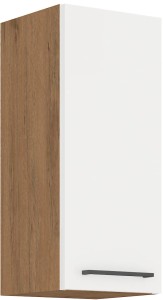 Horní skříňka do kuchyně VIGO 30 G-72 1F Gloss Bílý/Lancelot