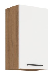 Horní skříňka do kuchyně VIGO 40 G-72 1F lesklá bílá/Lancelot