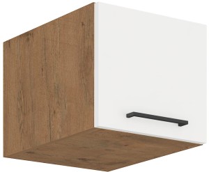 Hluboká horní závěsná skříňka VIGO 40 NAGU-36 1F lesklá bílá/Lancelot