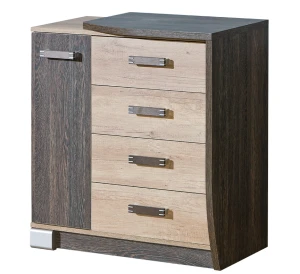 Komoda s pravou zásuvkou Romero R14P Dub Canyon/Arusha