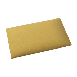 Čalouněný nástěnný panel 3D 50x30 žlutá