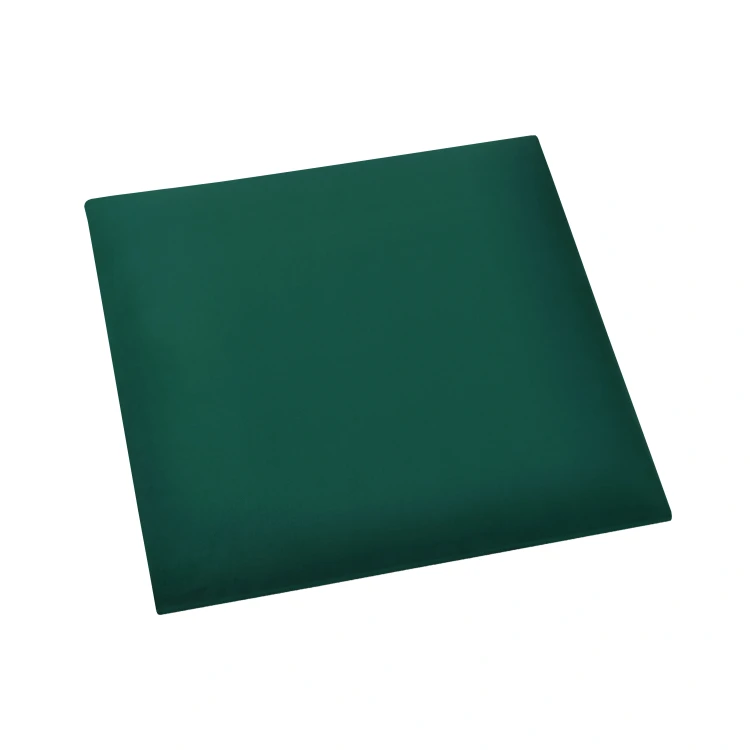 Čalouněný nástěnný panel 3D 40x40 zelená
