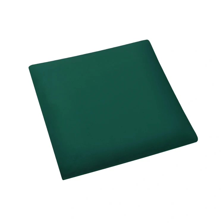 Čalouněný nástěnný panel 3D 30x30 zelená
