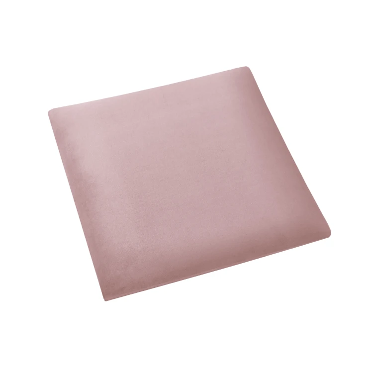 Čalouněný nástěnný panel 3D 30x30 růžová