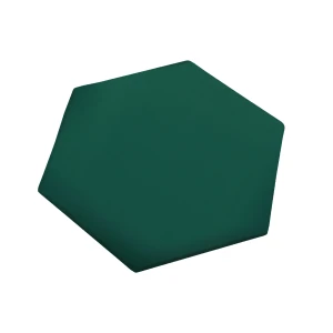 Čalouněný nástěnný panel 3D Medové plásty 35x45 zelená