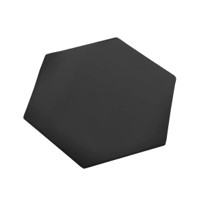 Čalouněný nástěnný panel 3D Medové plásty 35x45 antracitovýowy