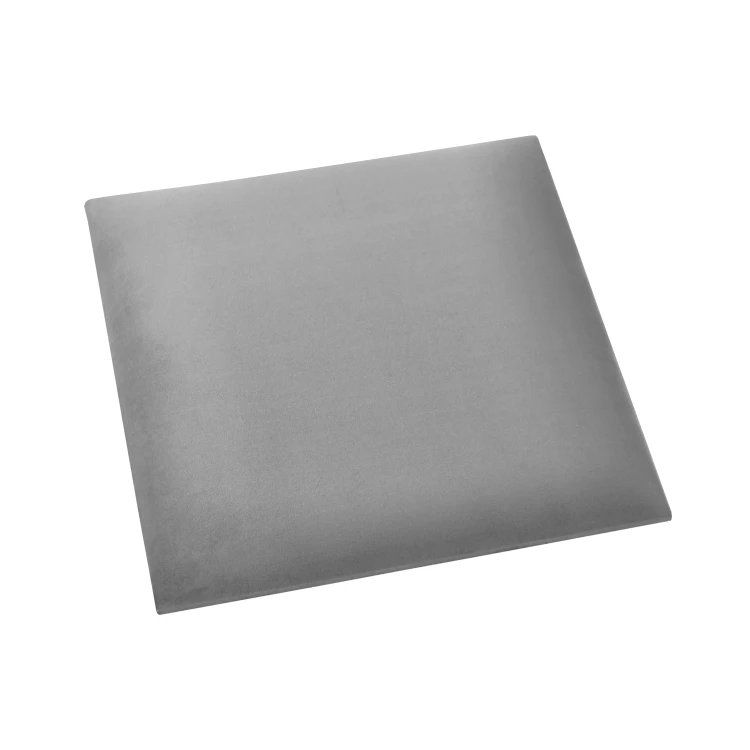 Čalouněný nástěnný panel 3D 40x40 šedá