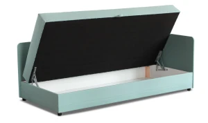 Jednolůžková postel s boxem Hirek 80x200 Mátová