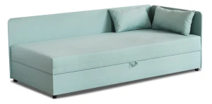 Jednolůžková postel s boxem Hirek 90x200 Mátová