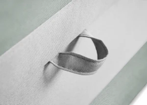 Jednolůžková postel s boxem Hirek 80x180 Mátová/Šedá