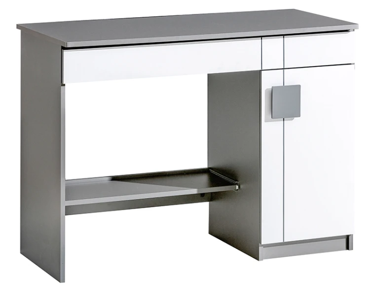 Kancelářský stůl 110 cm Gumi G6 Bílá/Antracitová
