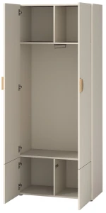 Šatní skříň Melo ME1 do ložnice kašmír