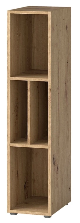 Knihovna do ložnice a obývacího pokoje Melo ME3 Dub Artisan