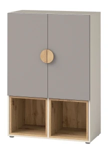 Komoda Melo ME6 Kašmír Antracitová do ložnice a obývacího pokoje