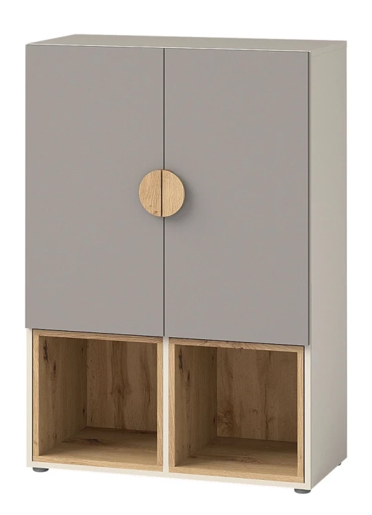 Komoda Melo ME6 Kašmír Antracitová do ložnice a obývacího pokoje