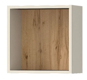 Nástěnná police do obývacího pokoje a ložnice Melo ME7 Cashmere