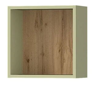 Nástěnná police do obývacího pokoje a ložnice Melo ME7 Cashmere Avocado