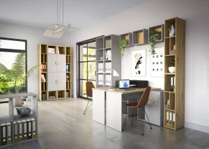 Počítačový stůl Melo ME8 Cashmere Dub Artisan