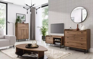 Komoda Vasina VS02 do obývacího pokoje se 3 zásuvkami Brandy Castello