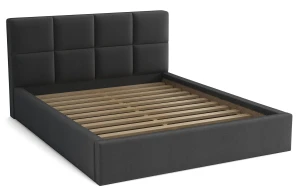 Manželská postel s úložným prostorem 140x200 - Alaska Grafitová