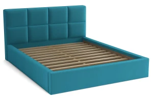 Jednolůžková postel s úložným prostorem 120x200 - Alaska Tyrkysová