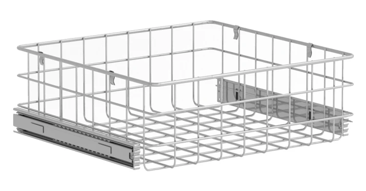 Kovový koš na šatní skříň 50 cm Foxen