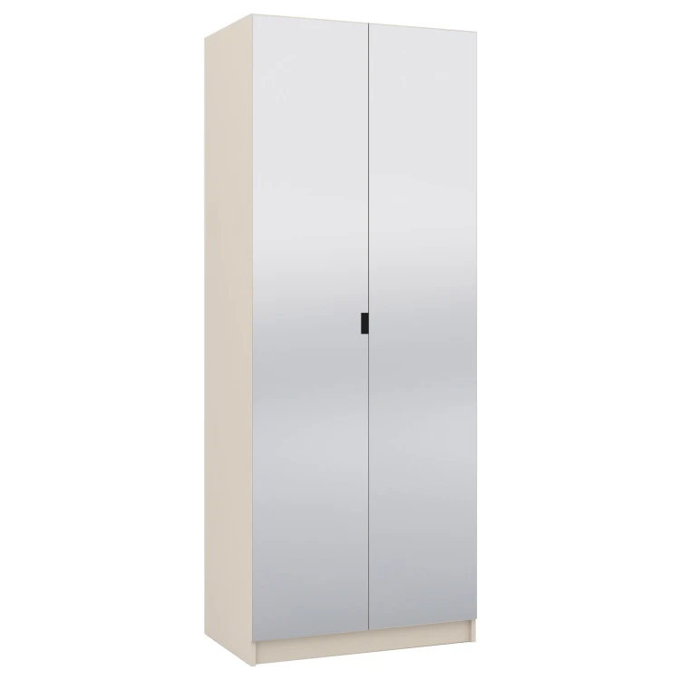 Fronty se 2 zrcadly pro šatní skříň Foxen 80 cm Cashmere