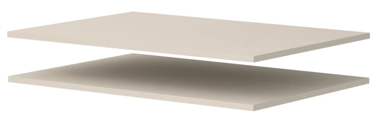 Police ve skříni Foxen 80/100 cm Foxen Cashmere