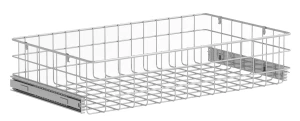 Kovový koš na šatní skříň 80/100 cm Foxen