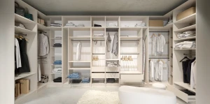 Otevřená šatní skříň 100 cm Foxen Cashmere